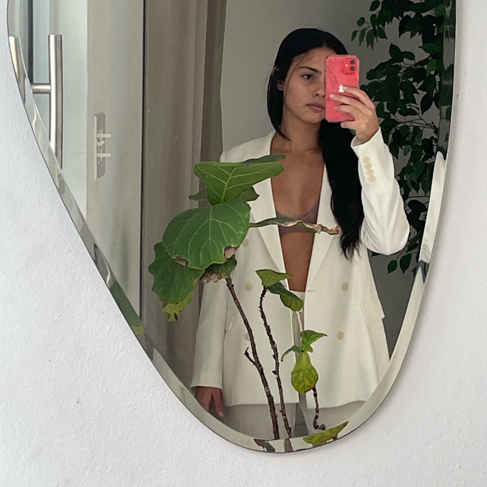 White blazer